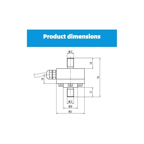 Capteur de force anti-surcharge et cellule de charge précise de 0,5 à 20 kN - 2