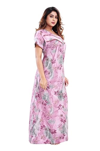 Image of TRUNDZ Printed Pure Cotton Nighty(10323)