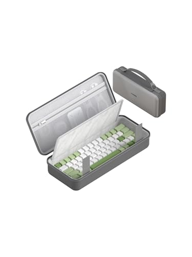 Hagibis Keyboard Bag Hard Shell Portable Travel Carrying Case, 68/87