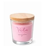 Vela Aromatizante com Tampa Aromas Delicados Camomila Castanho Cerejeira (cerejeira)