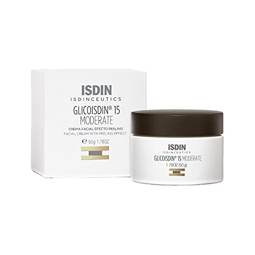 ISDIN Glicoisdin 15 moderate, crema facial con efecto peeling y acido