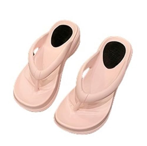 Womens Flip Flops Platform Arch Support Cushion Walking Thong Sandals Clip Toe Slippers For Ndoor Outdoor Daily Vacation