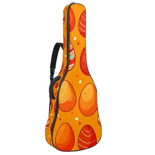 Sac de transport pour guitare acoustique contre la pluie avec grand étui rembourré
