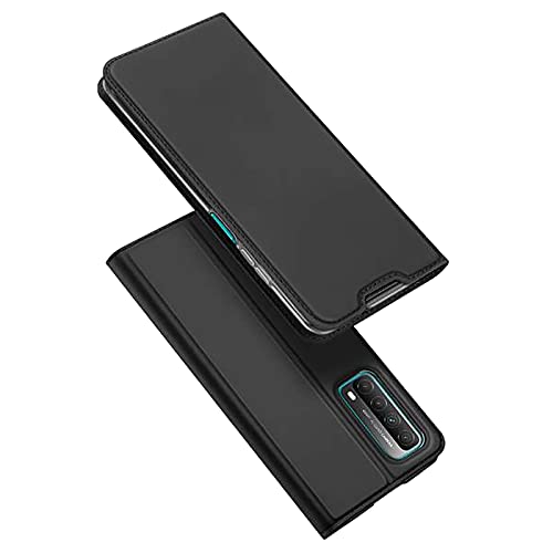 Verco Case compatible with Huawei P Smart 2021, Flip Wallet Cover with Magnetic Closure for P Smart 2021 Phone Case - black - Image 2