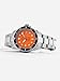 RATIO FreeDiver Sapphire Crystal Diver Watch Japanese Automatic Dive Watch 200m Water Resistant Diving Watch (Orange)