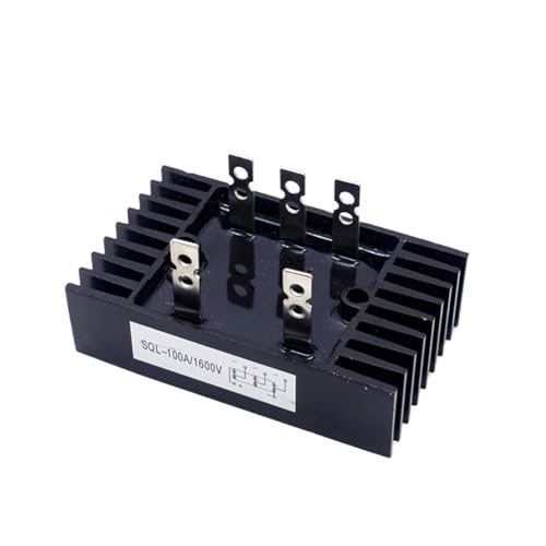 Pont redresseur triphasé SQL 100A 1600V pour conversion de courant alternative en continu - 2
