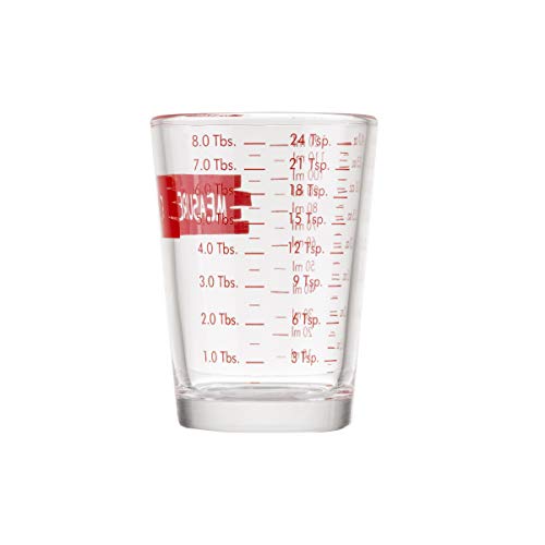 Tablecraft 4336033546 H1433T Measuring Cup Measure-N-Pour thumb #1