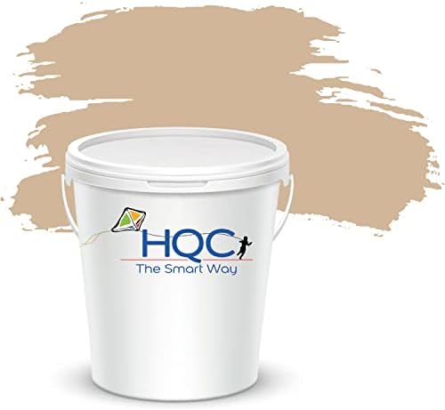 HQC Weather Shield Smooth Masonry Paint | 5L in 30+ Colours | Storm Proof, Scrub Resistance & Waterproof | Weatherproof Technology Designed with Acrylic Resin for Ultimate Protection Light Grey
