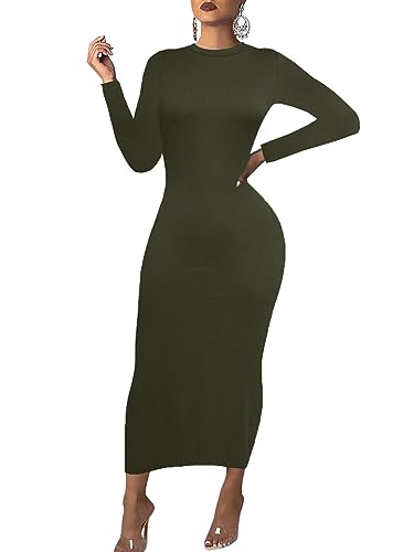 fashion best olive green dress
