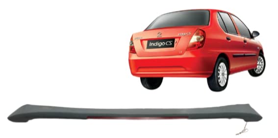 partsbigboss OE Type Car Rear Spoiler for Indigo CS -Neutral Finish