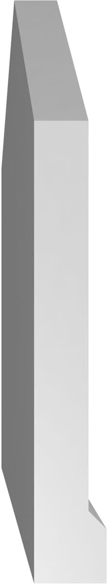 GVSPE18X1803SN-07 Peaked Top Brickmould Sill Frame, Primed Tan Signature Series Surface Mount Gable Vents, 18-in. W x 18-in. H, Unfinished