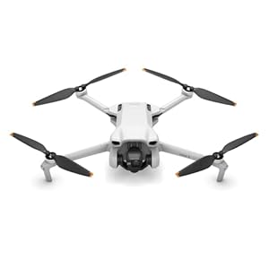 DJI Mini 3 (nur Drohne) – Leichte und faltbare Mini-Kameradrohne mit 4K HDR-Video, 38 min Flugzeit, echten vertikalen Aufnahmen, C0. (Fernsteuerung separat erhältlich.)