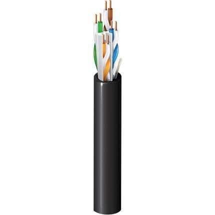 Belden Category 6A Indoor/Outdoor Cable, 4 Pair, U/UTP, CMR/CMX, W129303205 (Cable, 4 Pair, U/UTP, CMR/CMX)