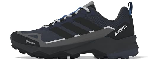 Adidas Uomo Terrex Skychaser AX5 Gore-Tex Hiking Shoes, Core Black/Grey Four/Carbon, 44 2/3 Eu - 9