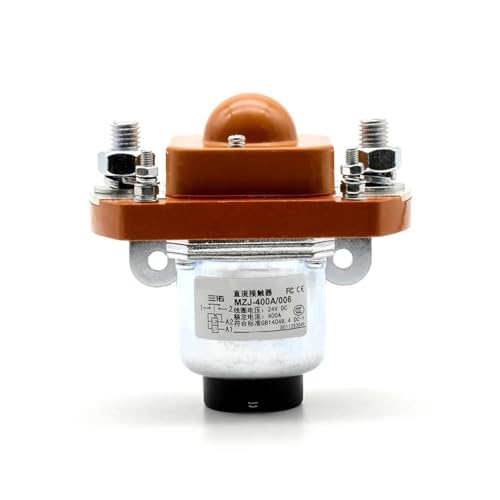 Contacteur CC MZJ-400A 48V de type normalement ouvert 1NO pour circuits électriques
