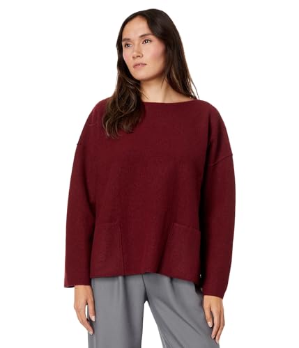 Women's Bateau Neck Box Top