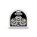 Team Golf NCAA Michigan Wolverines Golf Chip Ball Markers (3 Count), Poker Chip Size with Pop Out Smaller Double-Sided Enamel Markers