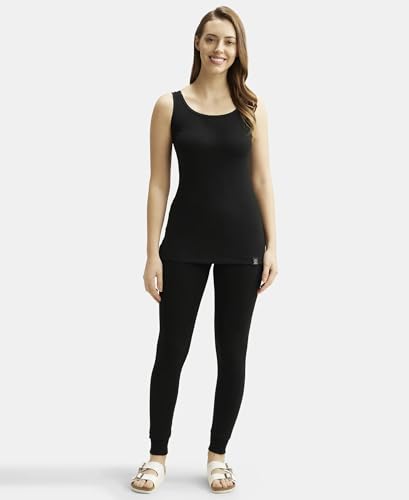 Image of Jockey 2510 Women's Soft Touch Microfiber Elastane Stretch Thermal Tank Top with Stay Warm Technology