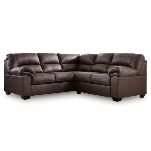 Image of Signature Design by Ashley 2-Piece Faux Leather Sectional Sofa, WalkerPoint