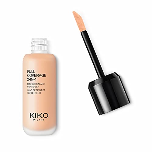 KIKO MILANO, Full Coverage 2-in-1 Foundation & Concealer, Base e ...