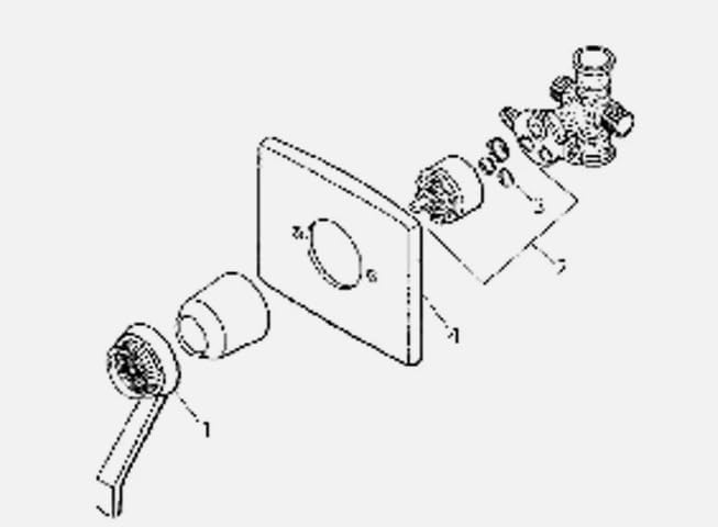 For American Standard Aquarian Escutcheon 69041-06