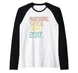 Photo Gallery awesome since may 2017 vintage 2017 year of birth birthday maglia con maniche raglan Photo Gallery awesome since may 2017 vintage 2017 year of birth birthday maglia con maniche raglan
