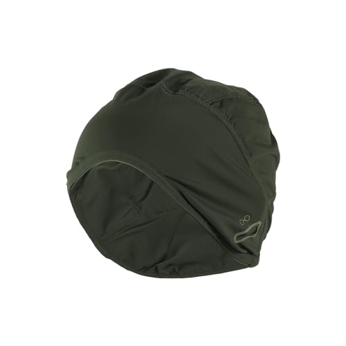 Hihaha Ciclismo Gorro Sudor Absorbente Transpirable Rígido Gorro Forro Nailon Verde 24 x 14cm 1 pc