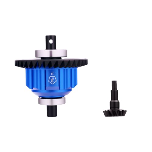 Mesimsple Alum Front Differential Gear for 1/10 Wide Maxx Diff Maxx Slash Series Upgrades Part Blue
