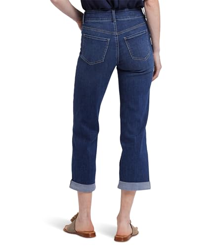 NYDJ Women's Bailey Relaxed Straight Crop Jeans in Asturia Shore2
