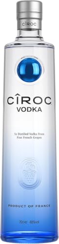 Cîroc Prémium Vodka, 40% vol, 70cl, Suave, Sabor a Cítricos