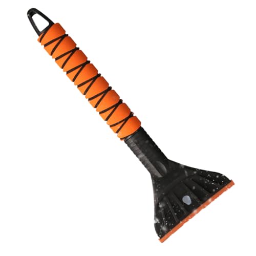 Generisch Rascador de hielo para parabrisas de coche – Herramienta para eliminar hielo en parabrisas de coche con mango de espuma | Herramienta de eliminación de nieve para coche | Para camiones, SUV