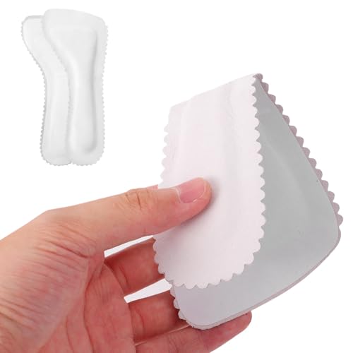Almohadillas para tacones NOLITOY blancas antideslizantes miniatura 1