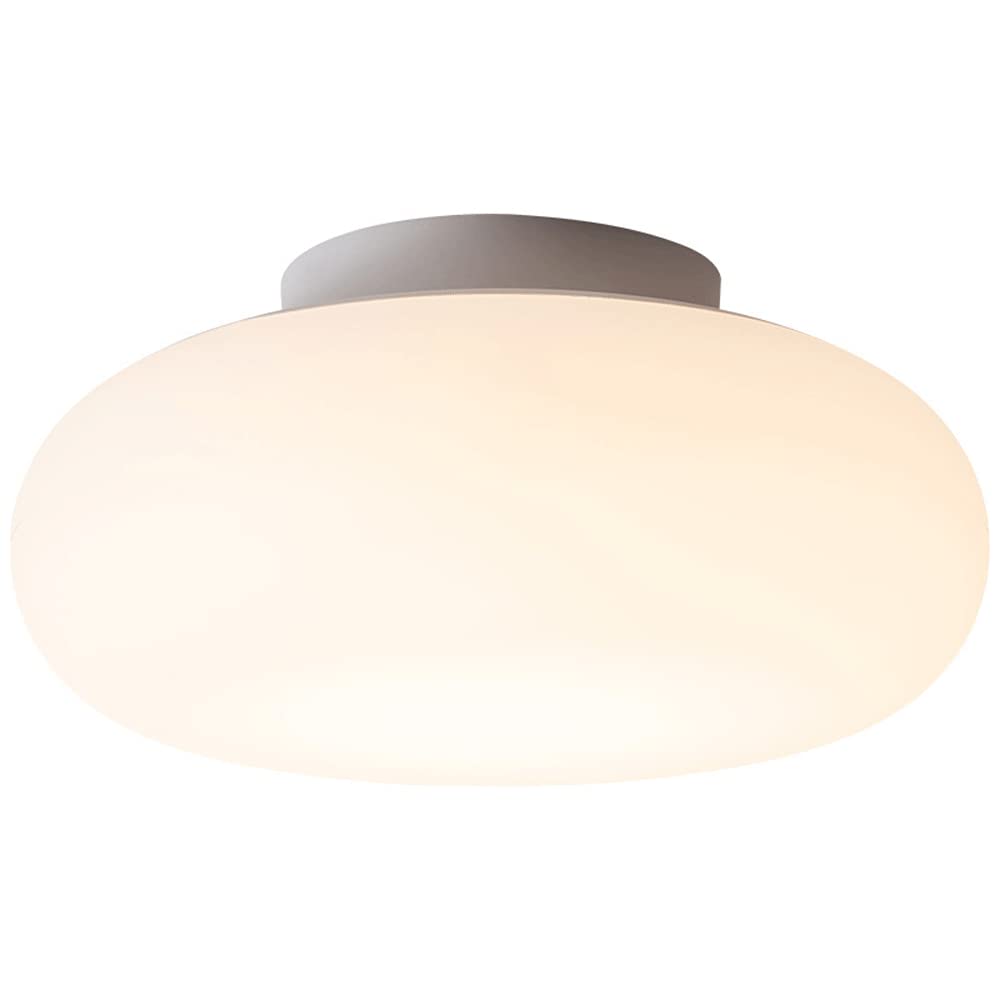 Lustre plafonnier minimaliste japonais en PE à LED intégrée