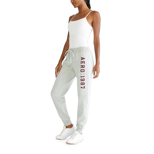 AEROPOSTALE Women's Aero Logo Cinch/Jogger Pant- Arches- 19872