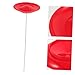 ibasenice Spinning Plate with Sticks Juggling Props 9-Inch Plastic Circus Toy for Kids Beginners Adults Circus Skills Training and Stage Performance