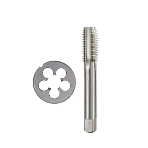 Thread Tap And Round Die Set HSS Screw Tap BSW Plug Tap Hand Tools 2pcs,2pcs BSW 3l16-24