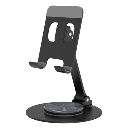 Support de téléphone portable rotatif 360 pour bureau et tablette YY Silver