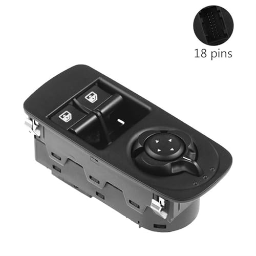 Bloc commande de lève-vitre électrique voiture pour Alfa Mito 955 - 4