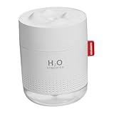 Toyvian USB Luftbefeuchter mit Bergmotiv Leiser Kaltnebel Diffuser Nachtlampe Automatische...