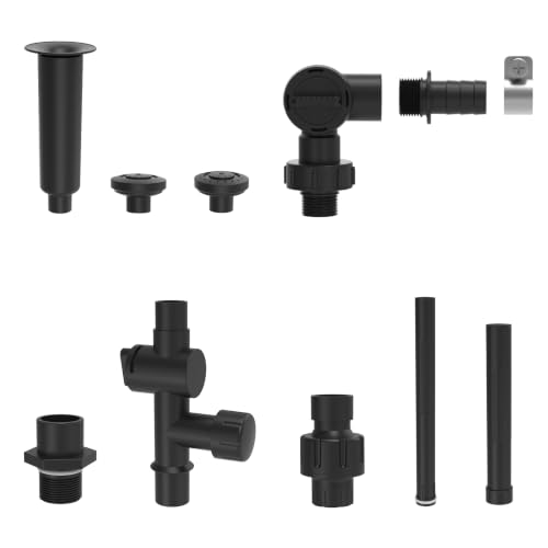 Hapex Pond Fountain Nozzle with Multiple Spray Patterns