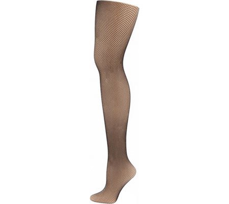 Capezio Dance Women's Studio Basics Fishnet Tight,Black,US L/XL