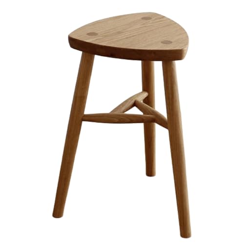木の家具 三角スツール オーク材 家具工房ウノカ
