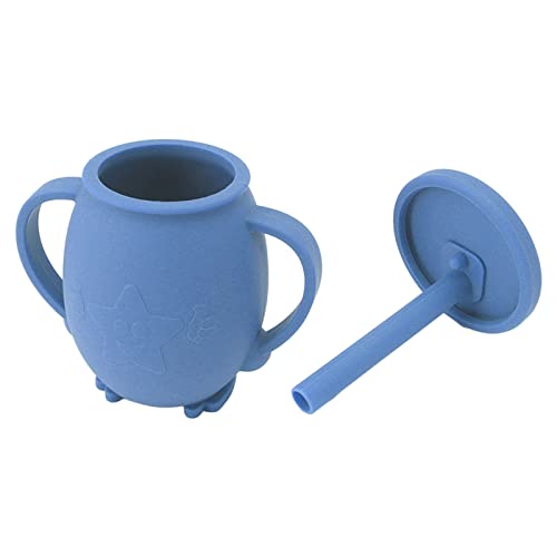 Tazza di Cannuccia in Silicone per Bambini, a