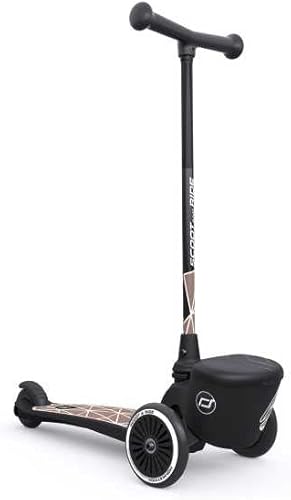 Miniatura 3 de Scoot and Ride Highway Kick 2 Scooter (Líneas Marrones)