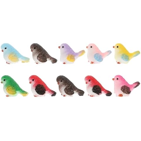 NUOBESTY Miniature Bird Figurines Set Cover