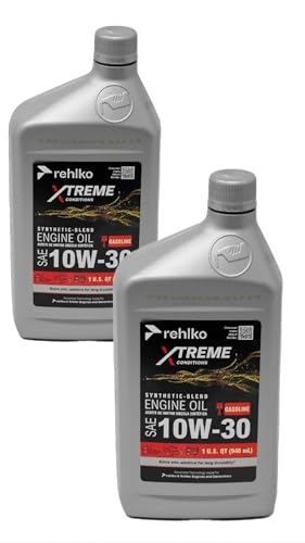 Aceite para motor 10W30 mezcla sintética 2 botellas miniatura 3