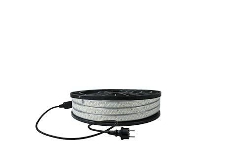 LEDWORK SOLUTIONS ECLAIRANTES LWK Ruban LED de chantier à brancher 25M 1420LM 5K IP65