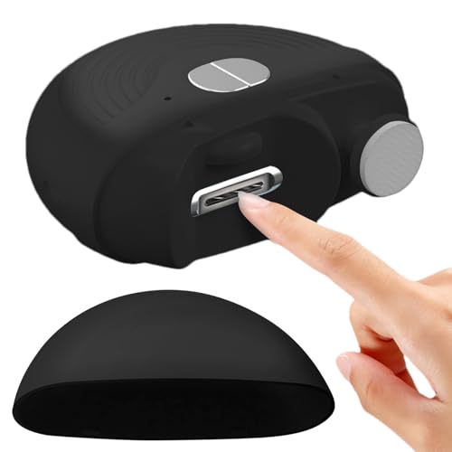 Coupe-ongles électrique intelligent avec bac collecteur, fini les éclats d'ongles volants