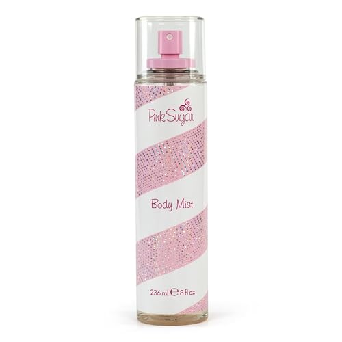 Pink Sugar Eau de Toilette Perfume for Women, Floral + Fruity Scent, Notes of Raspberry, Cotton Candy, and Vanilla, Sweet and Sensual Fragrance