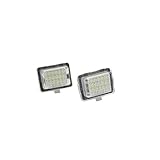AUTO-STYLE Satz LED Nummerschildbeleuchtung kompatibel mit Mercedes-Benz diverse Modelle - Version 3